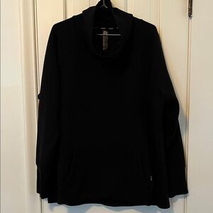 RBX Women's Black Cowl Neck Sweater